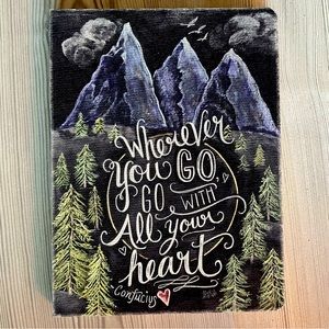 Go With All Your Heart journal lined